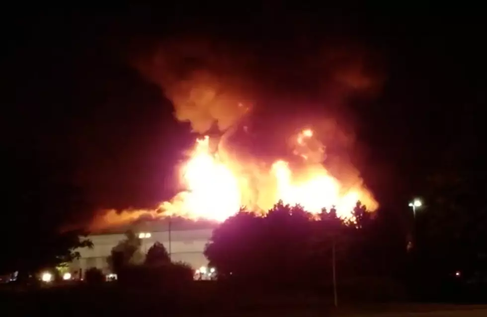 Gap Distribution Center in Fishkill Burns Out of Control