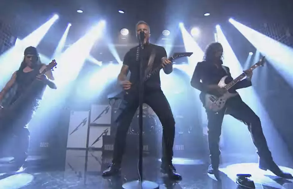 Metallica Rocks The Tonight Show with Jimmy Fallon [WATCH]