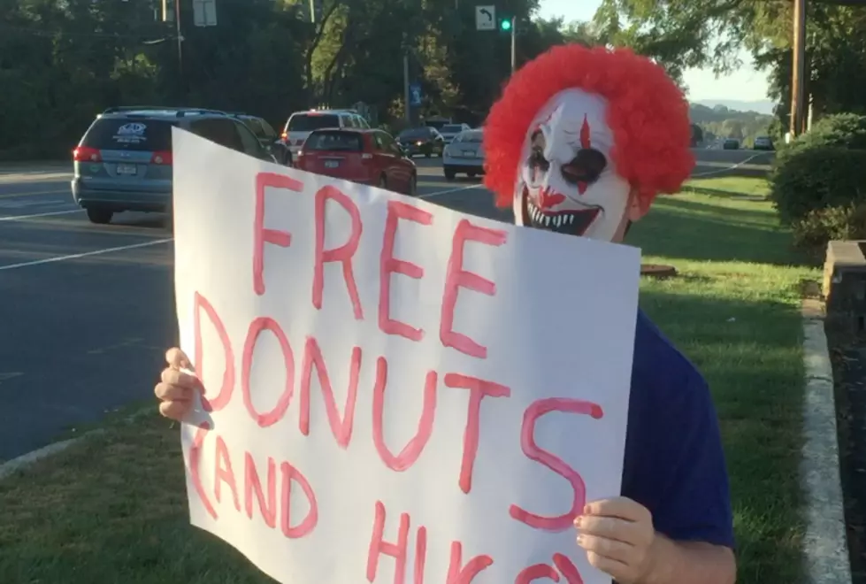 Hudson Valley Police Remove Clown Handing Out Donuts
