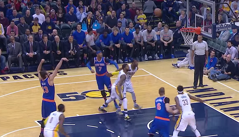The Knicks’ Joakim Noah Put Up One of the Worst Free Throw Attempts Ever [VIDEO]
