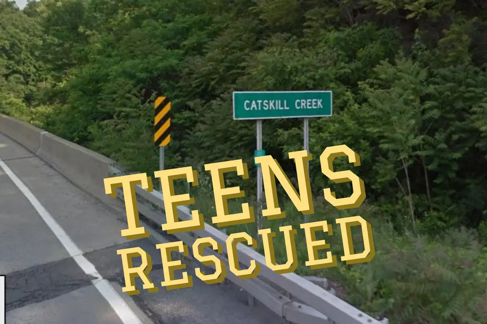 Two Teens Clinging to Rocks on Edge of Waterfall Rescued