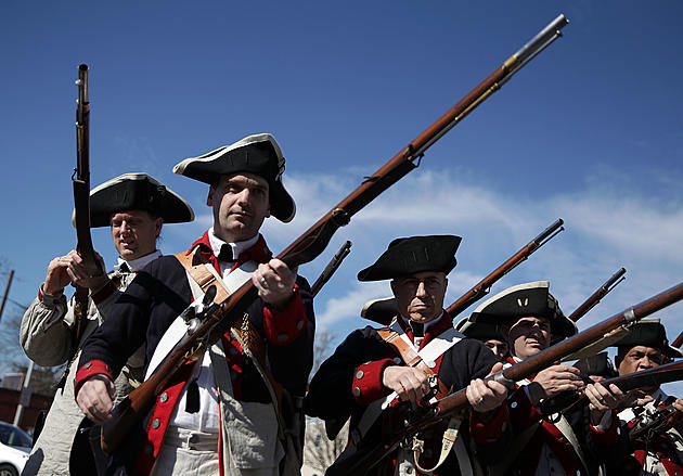 Why Are Revolutionary War Soldiers Guarding Route 9?