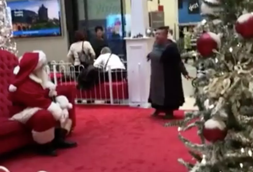 Woman Unleashes Profanity-Laced Tirade at Santa, Accuses of Him of Being Fake [NSFW VIDEO]