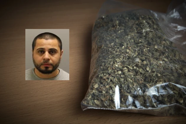 Man Caught With a Pound of Pot, Police Say