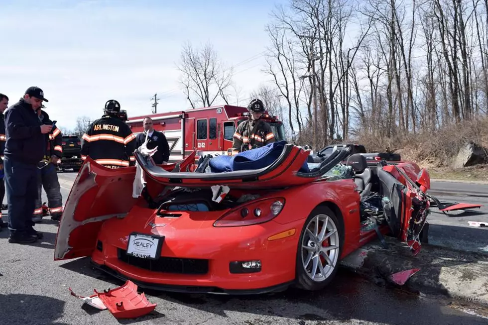 Police: Corvette Loses Control on Route 9 [PHOTOS]