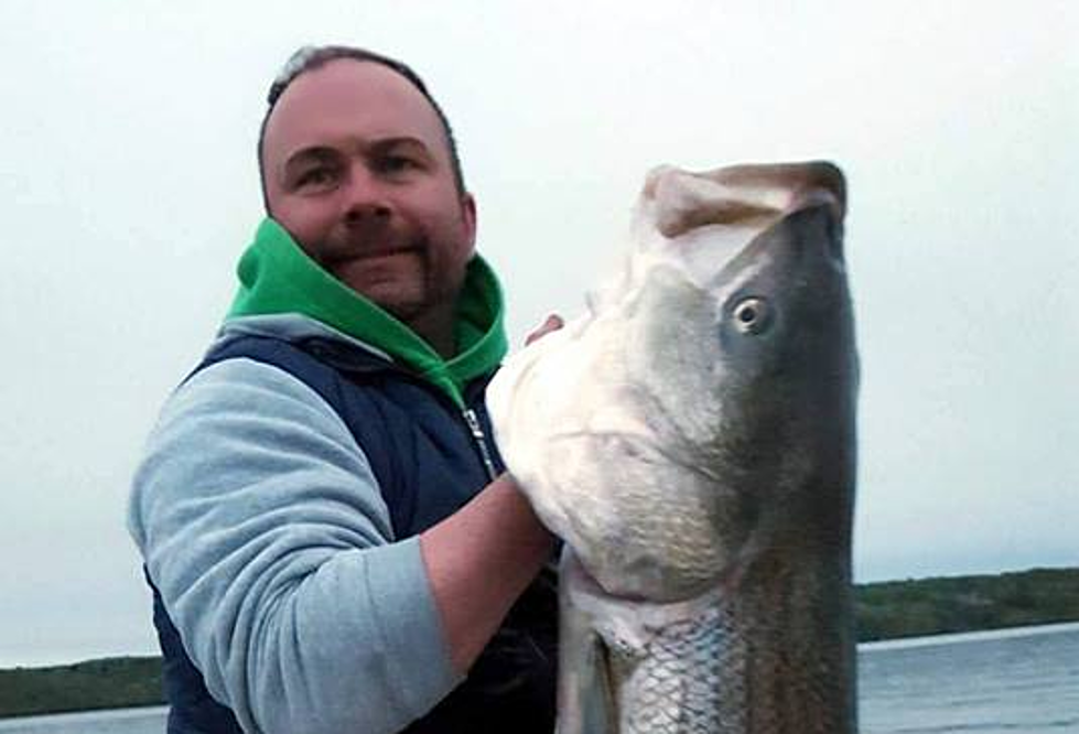 Hudson Valley Man Catches Monster Striped Bass in Hudson River