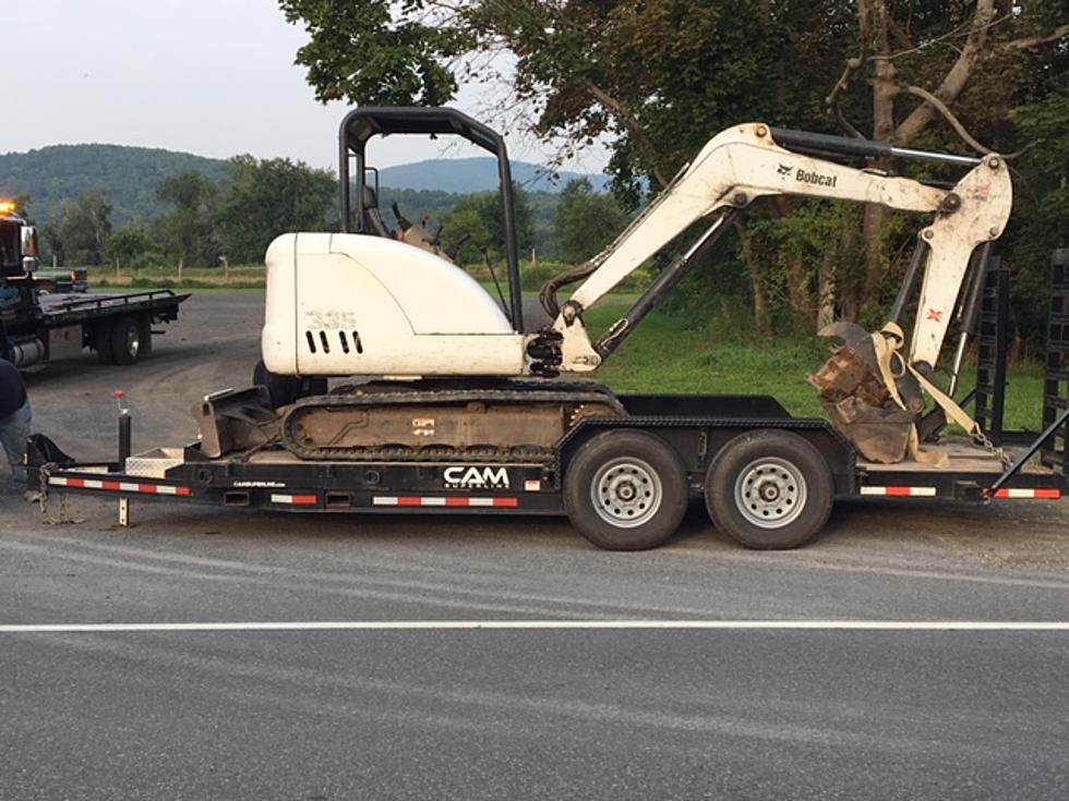 Stolen Heavy Equipment Found Hidden in Columbia County