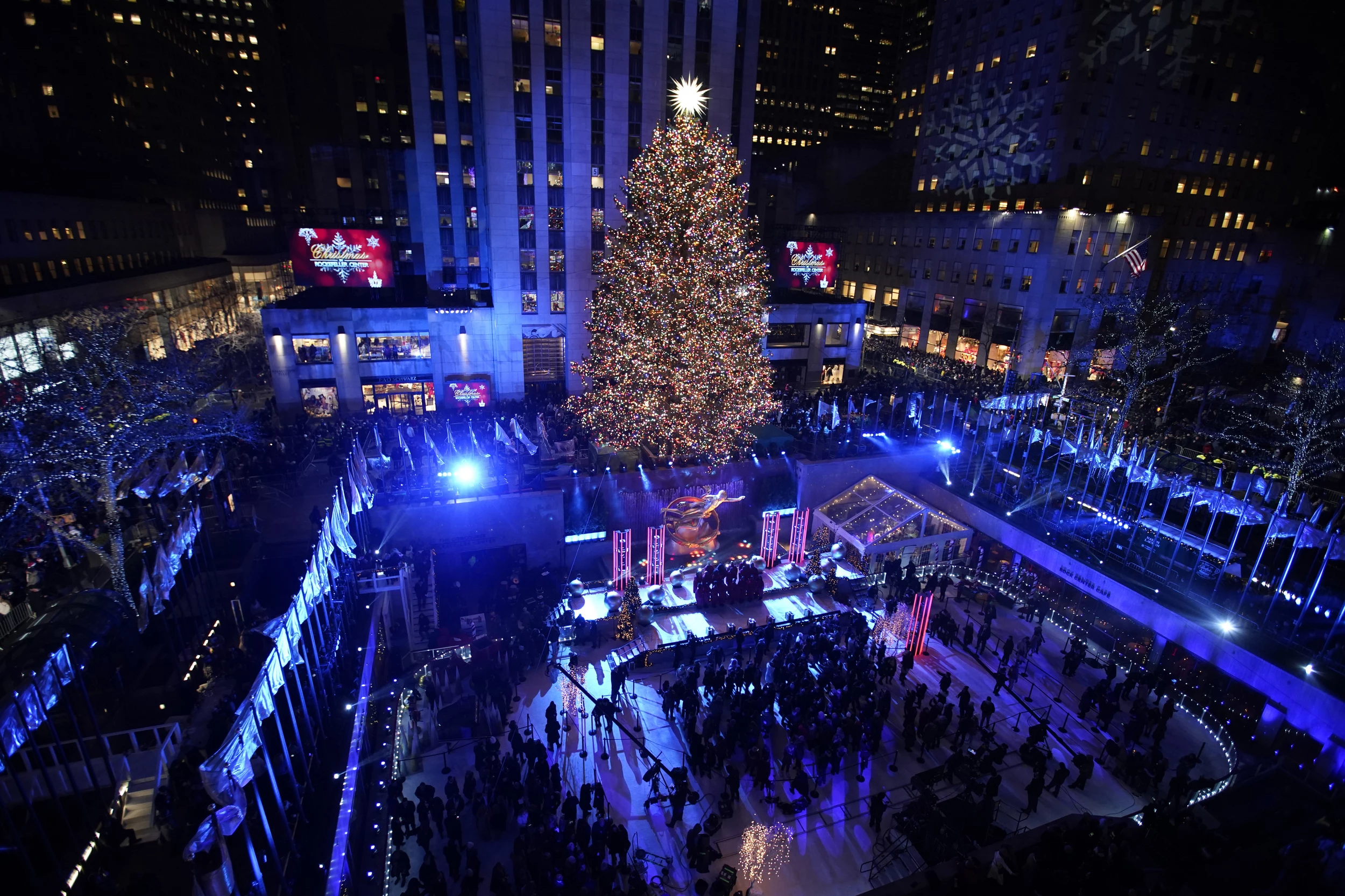 87th Annual Rockefeller Center Christmas Tree Lighting Ceremony