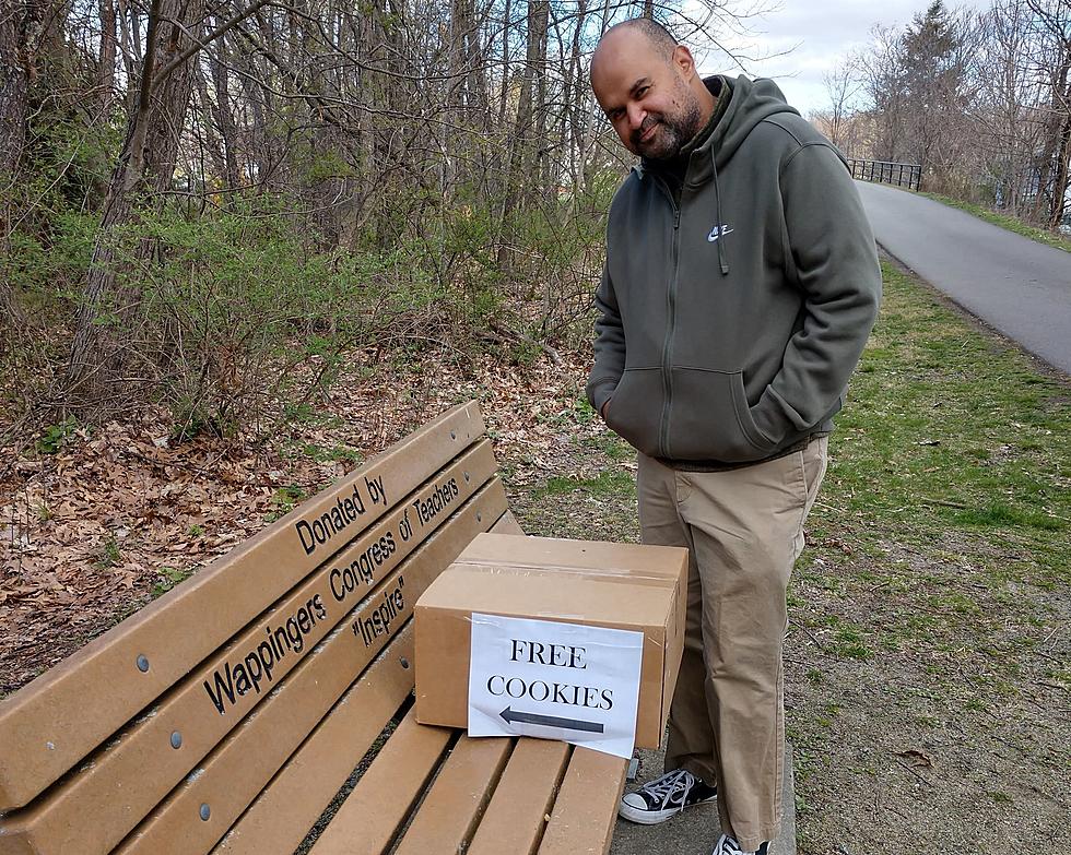 Who Is Leaving Free Cookies on the Hudson Valley Rail Trail Near Wappingers Falls?