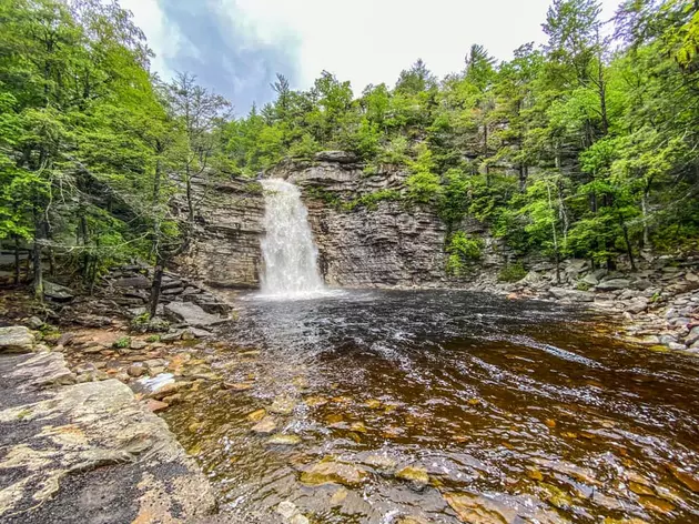 Actors Jump From Hudson Valley Waterfall for New Amazon Series