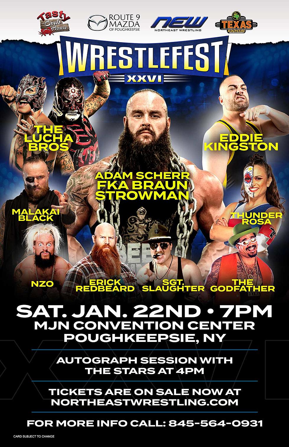 Northeast Wrestling Returning to Poughkeepsie in January