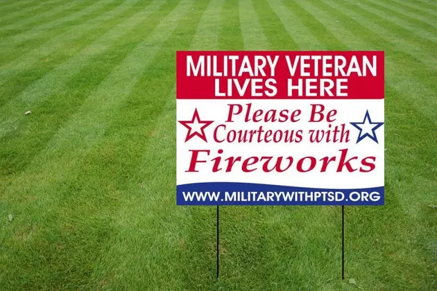 Organizations Giving Out Fireworks Signs to Veterans With PTSD