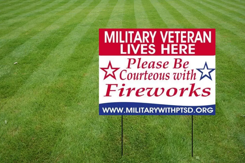Organizations Giving Out Fireworks Signs to Veterans With PTSD