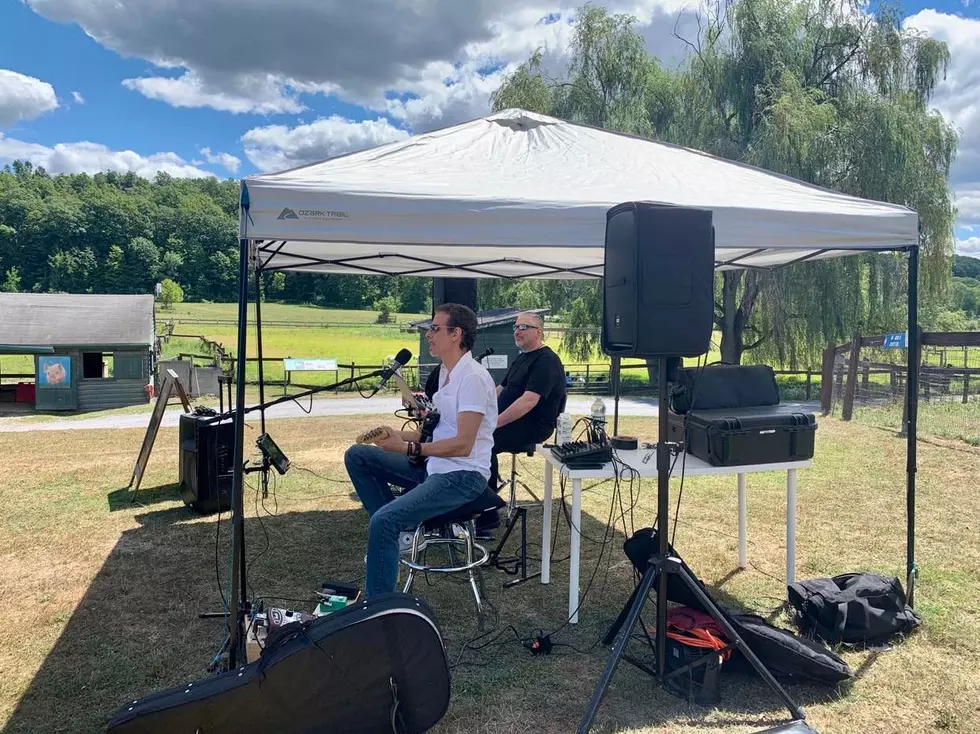 David Powers performing at Catskill Animal Sanctuary fundraiser. Photo credit: Shannon Cooke