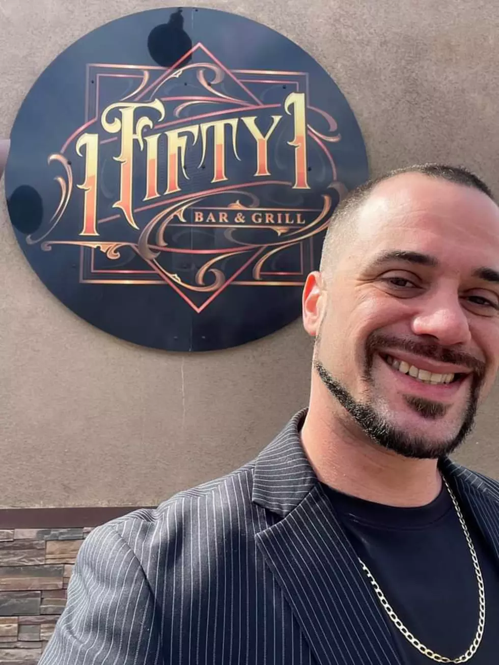 Anthony Masseo, owner of 1Fifty1 Bar & Grill stands out front the establishment at 151 North Plank Rd, Newburgh, NY
