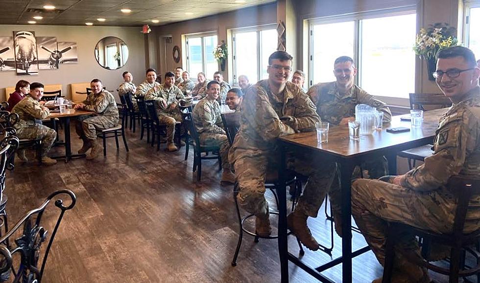 U.S. Army Drops In On Popular Hudson Valley Cafe For Lunch