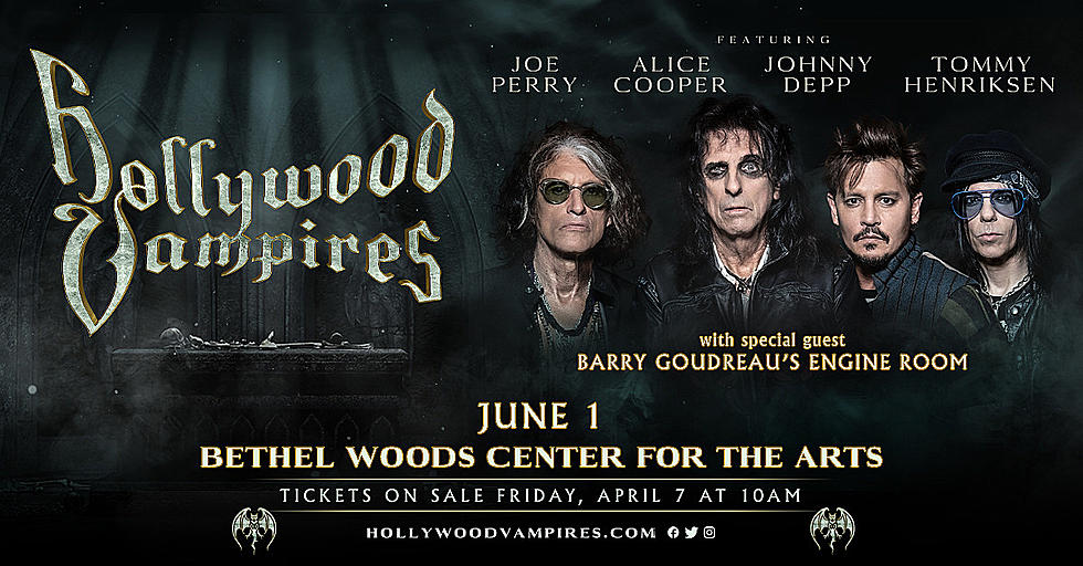 Enter To Win: Hollywood Vampires Reserved Seat Tickets on July 30th at  Bethel Woods