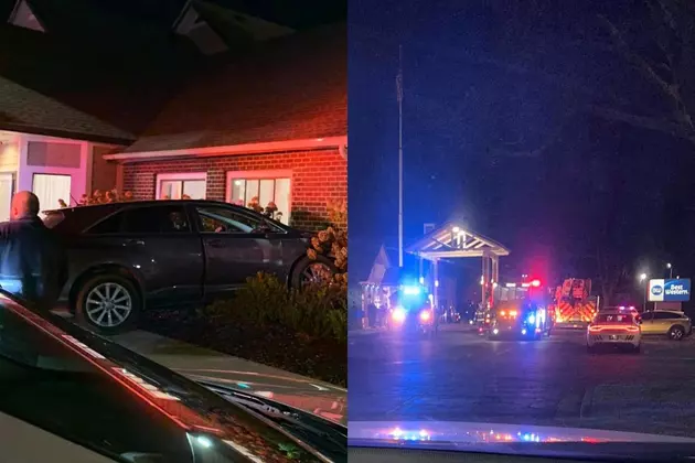 Car Crashes Into Busy Hotel on Route 9 in Fishkill