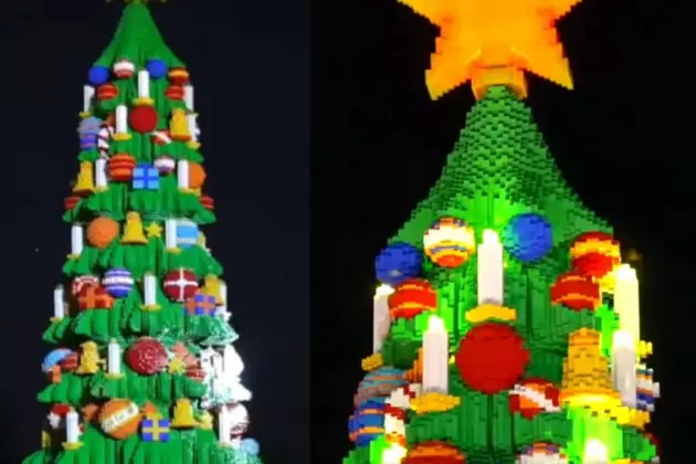 Hudson Valley Town Now Has a 35-Foot LEGO Christmas Tree