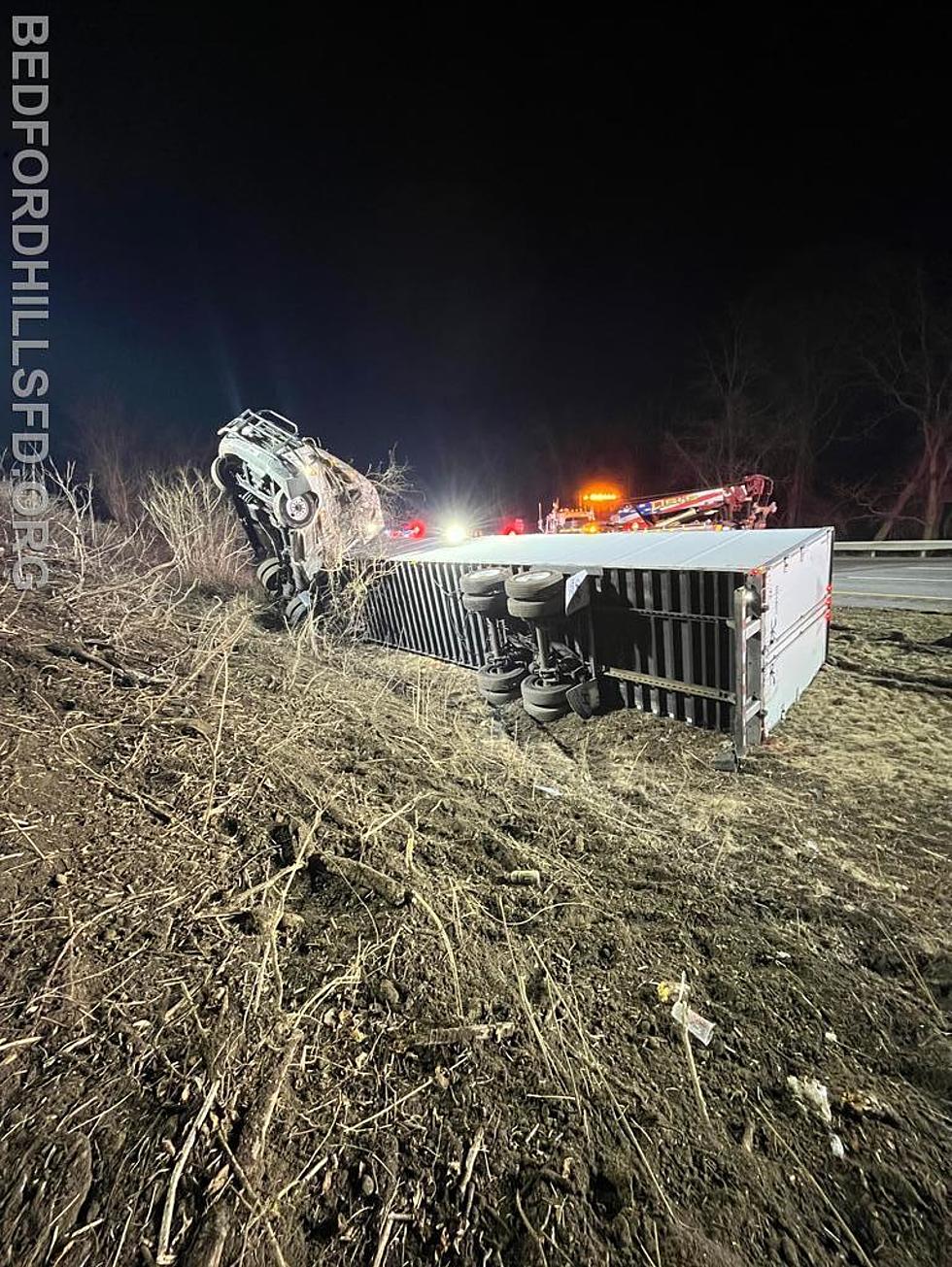 Truck Crash in Hudson Valley Traps Driver 20 Feet In the AIr 