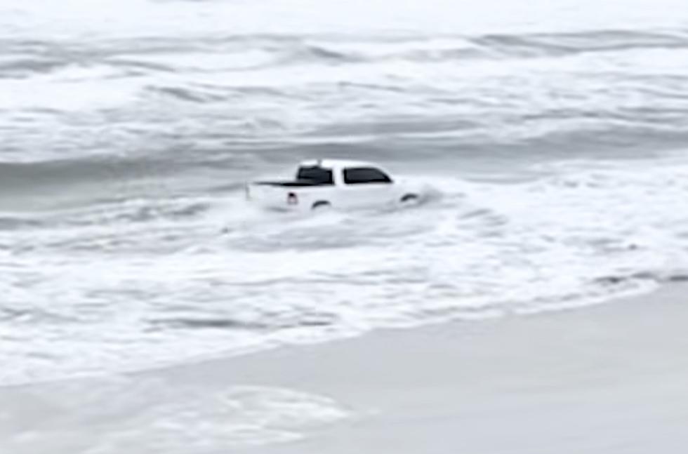 New York State Man Drives Truck Into Ocean in Florida, Attempting To Surf