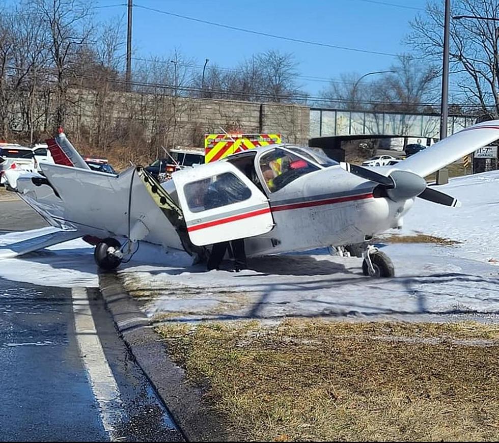 Small Plane Crashes On New York Highway 