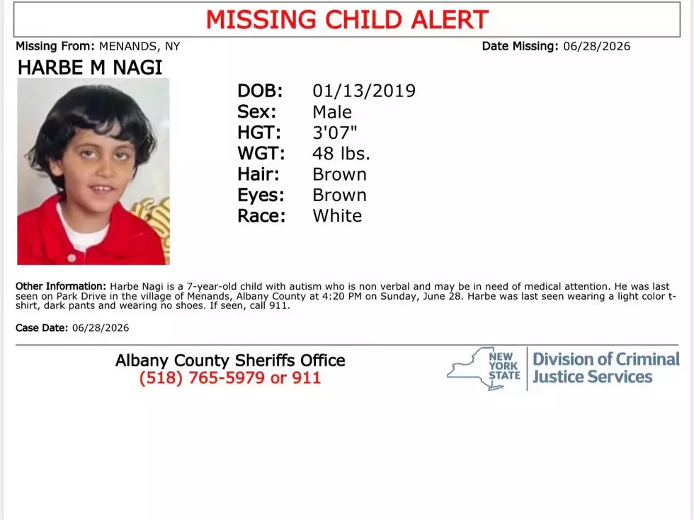 Harbe M Nagi was reported missing 6/29/26. /NYSP; Google maps