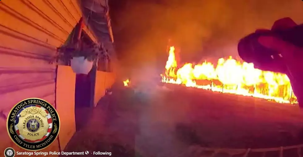 barn fire bodycam/Saratoga Springs PD Facebook
