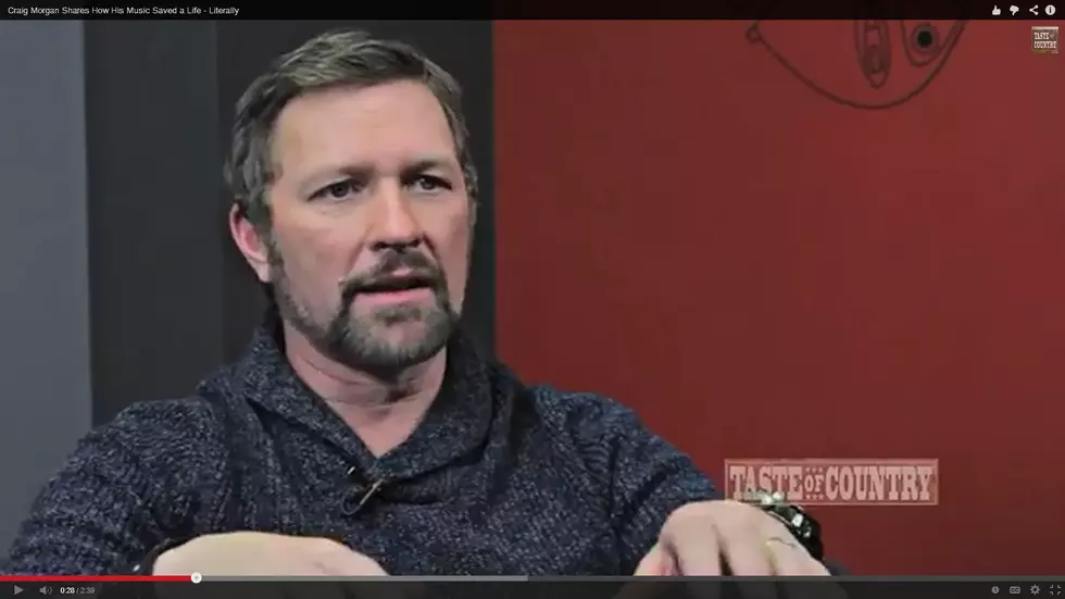 Craig Morgan’s Music Saves a Soldier’s Life….TWICE!