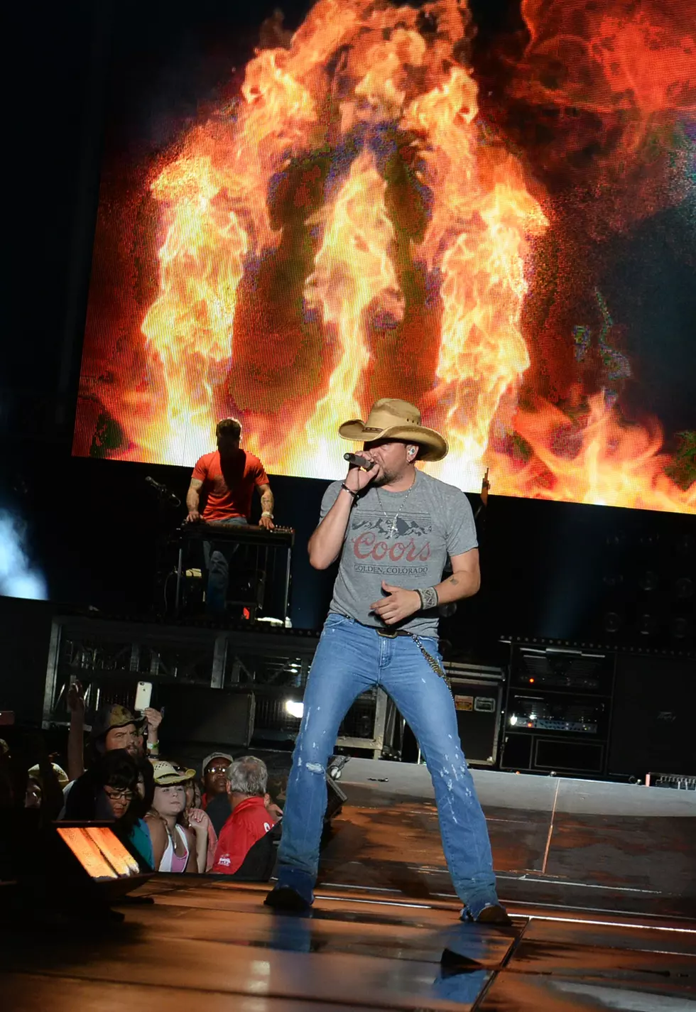 New Music from Jason Aldean. Listen to ‘Burnin’ It Down.’