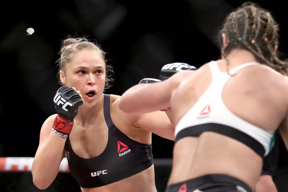 Marine asks UFC Fighter Ronda Rousey to Ball