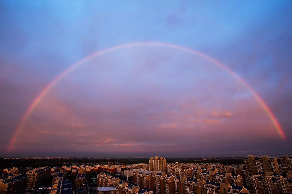 Amazing Double Rainbow Over One World Trade