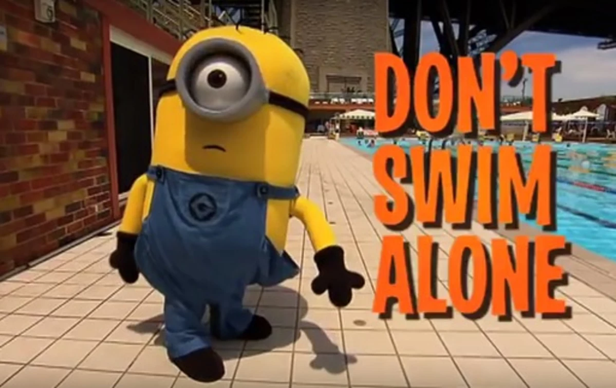 Checkout Some Swim Safely Tips From A Gold Medalist and the Minions