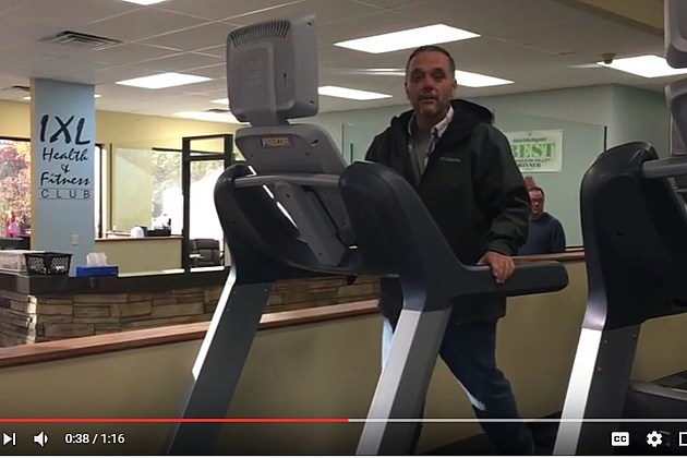 Treadmill Frolic (VIDEO)