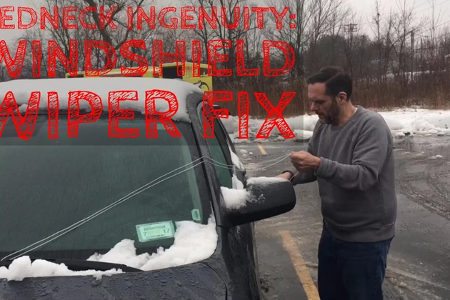 Redneck Ingenuity: Windshield Wiper Fix [VIDEO]