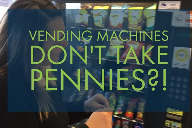 Jess Tries Pennies in Vending Machine