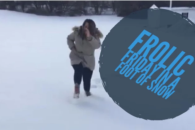 Frolic Friday in a Foot of Snow