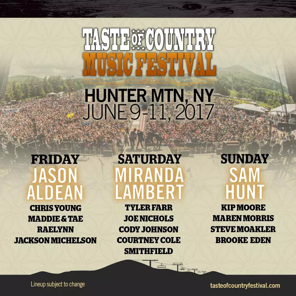 Last Chance to Win Tickets to This Year&#8217;s Taste of Country Music Festival
