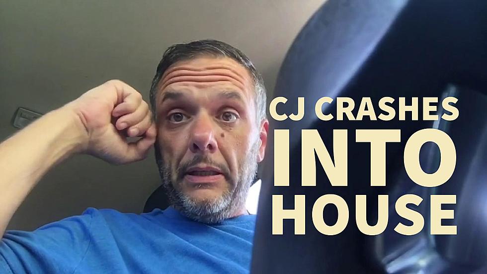 CJ Crashes Into His House