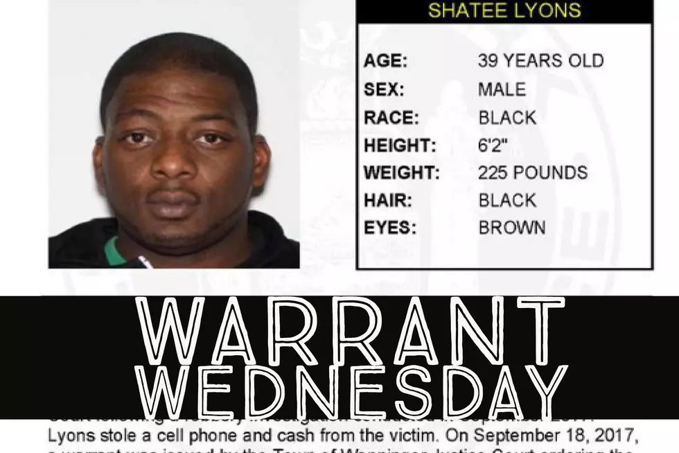 Warrant Wednesday: Dutchess County Man Wanted For Robbery