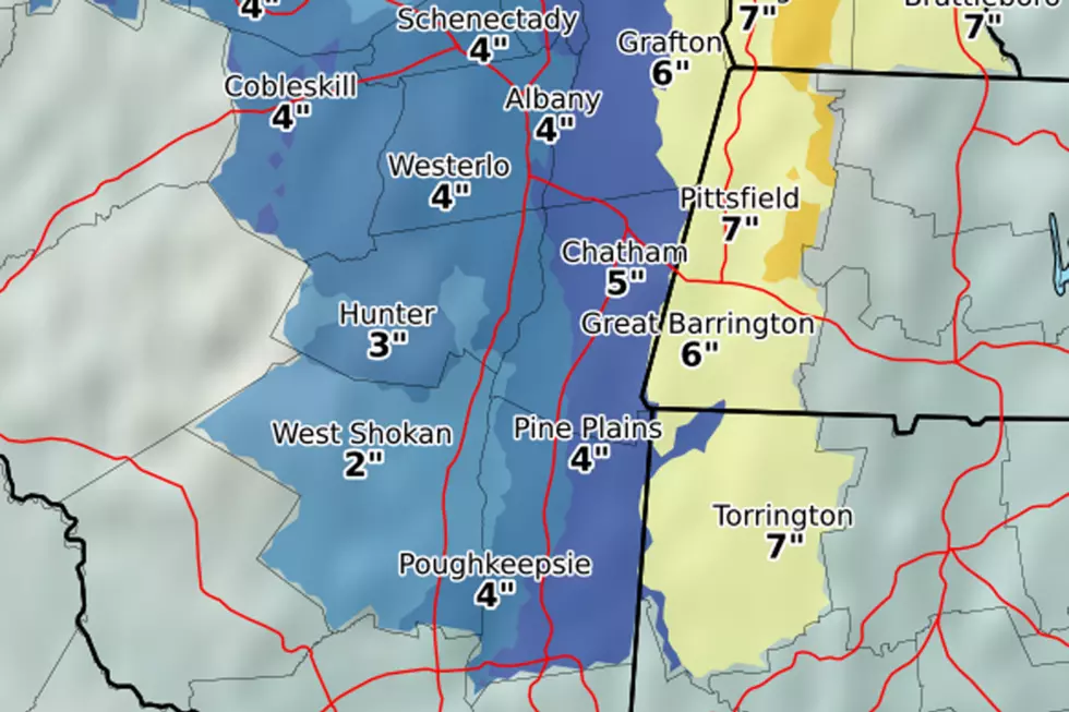 Winter Weather Advisory Issued For Parts of the Hudson Valley