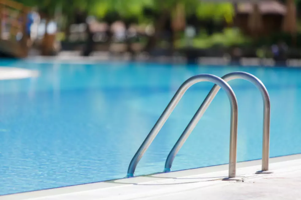 WARNING FOR PARENTS: 2 Year Old Climbs Locked Pool Ladder (VIDEO)