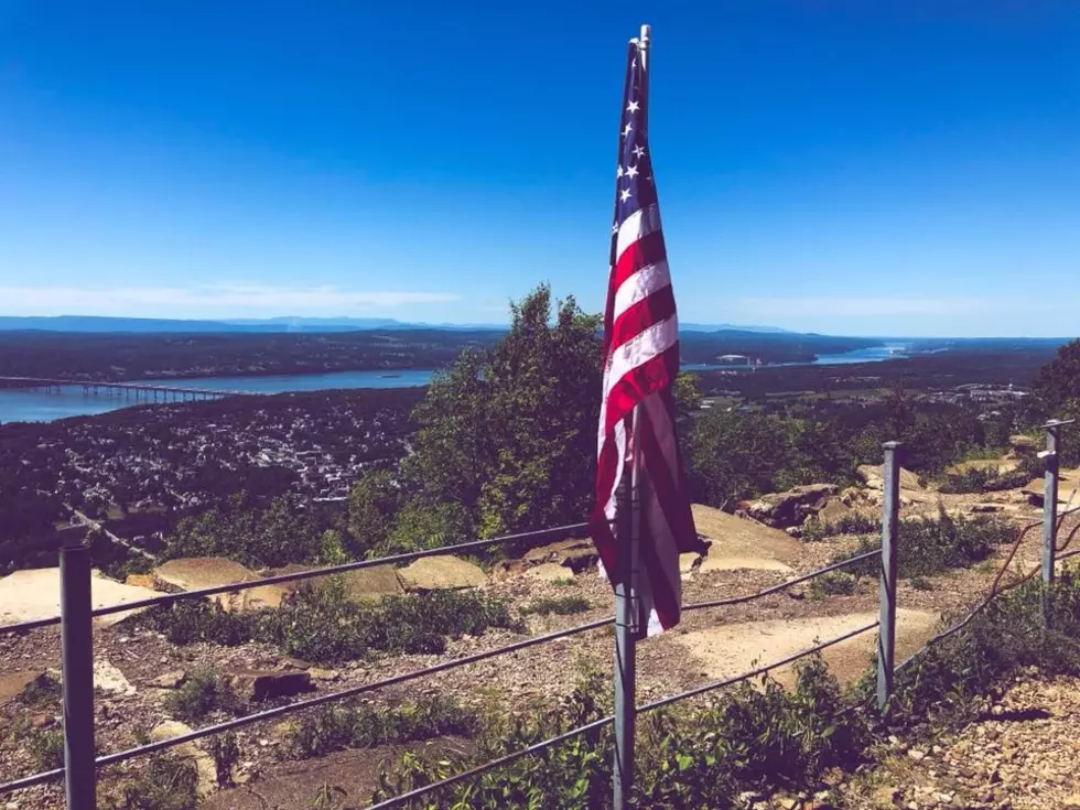 American Flag Found Flying over Mount Beacon