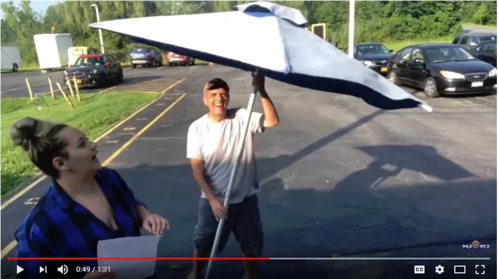 Frolic Friday With a Huge Umbrella (VIDEO)