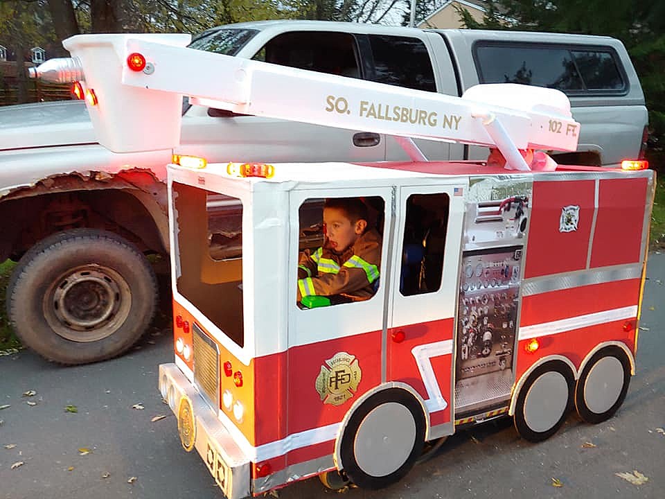 Update on That Awesome Hudson Valley Fire Truck Costume