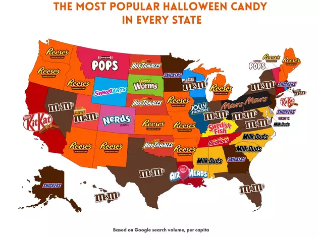 The Most Popular Halloween Candy in New York is&#8230;