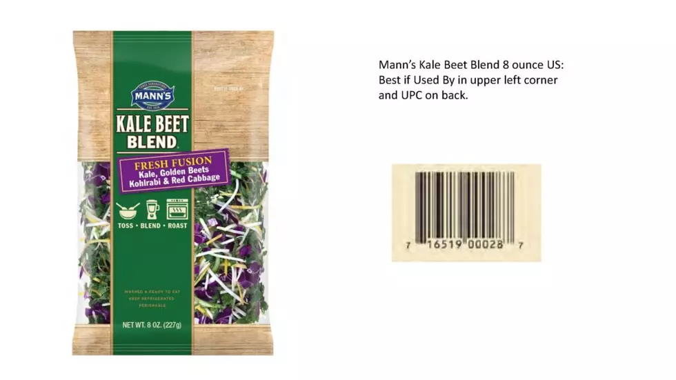 More than 50 Mann Brand Veggie Products Recalled