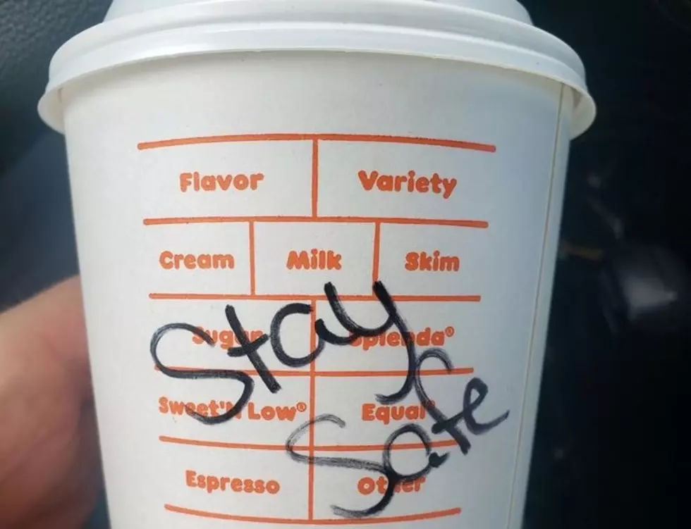NYS Police Officer Recieves Positive Message on Coffee Cup