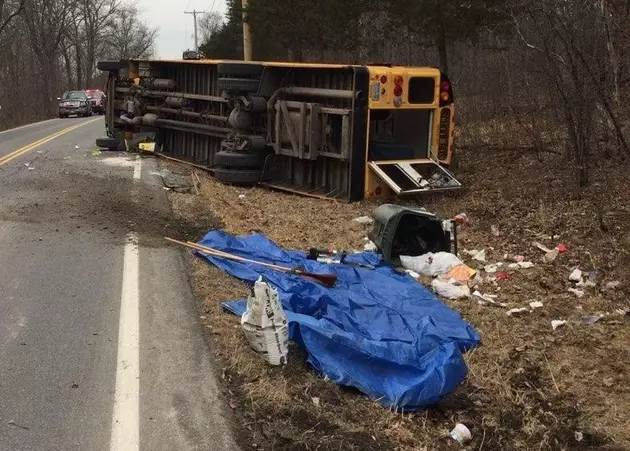 4 Students, 1 Adult Injured in Bus Rollover in Germantown