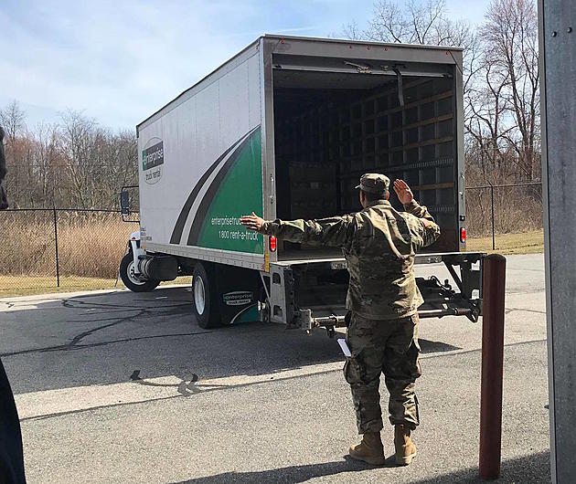 National Guard Delivers Supplies to Dutchess County